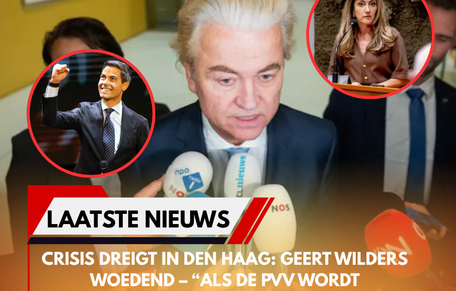 Crisis dreigt in Den Haag: Geert Wilders woedend – “Als de PVV wordt buitengesloten, komt er storm”