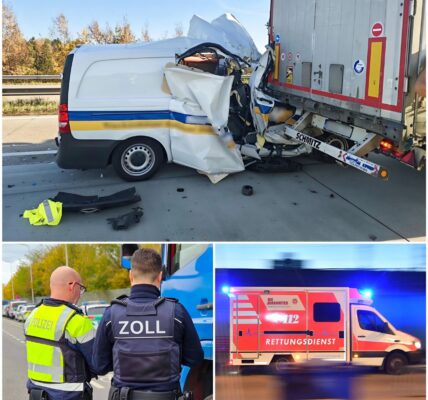 Schwerer Unfall auf der A7 bei Soltau – Fahrer überlebt Crash ins Stauende mit leichten Verletzungen