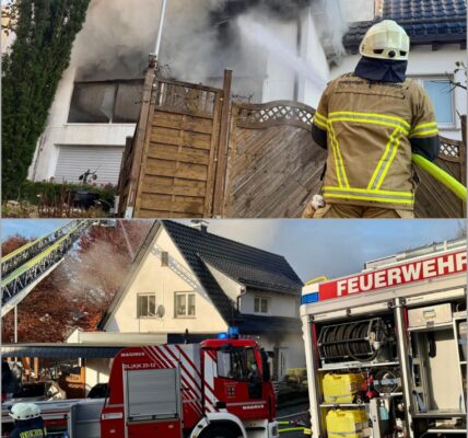 Wohnungsbrand in Attendorn-Helden: Feuerwehr rettet Bewohner – mehrere Verletzte