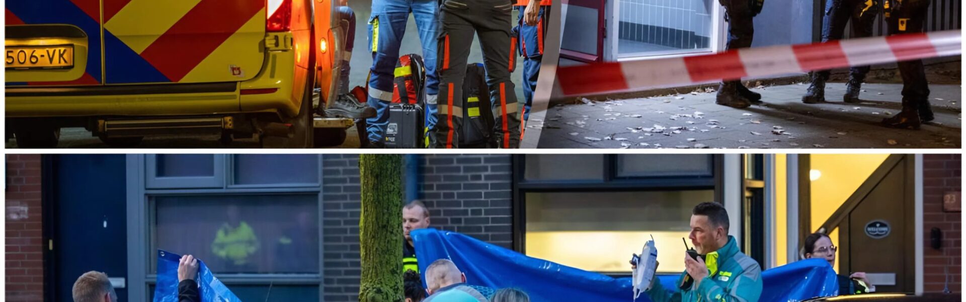 Man doodgeschoten door politie in flatgebouw Rozenburg