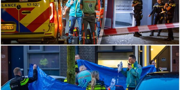 Man doodgeschoten door politie in flatgebouw Rozenburg