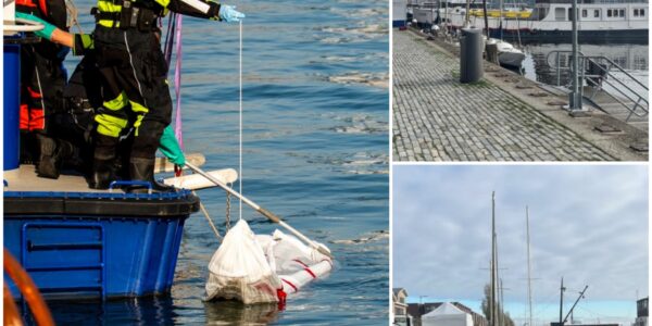 Twee lichamen gevonden in Amsterdam: één in boot aan Borneokade, één in het water bij Nieuwendammerdijk