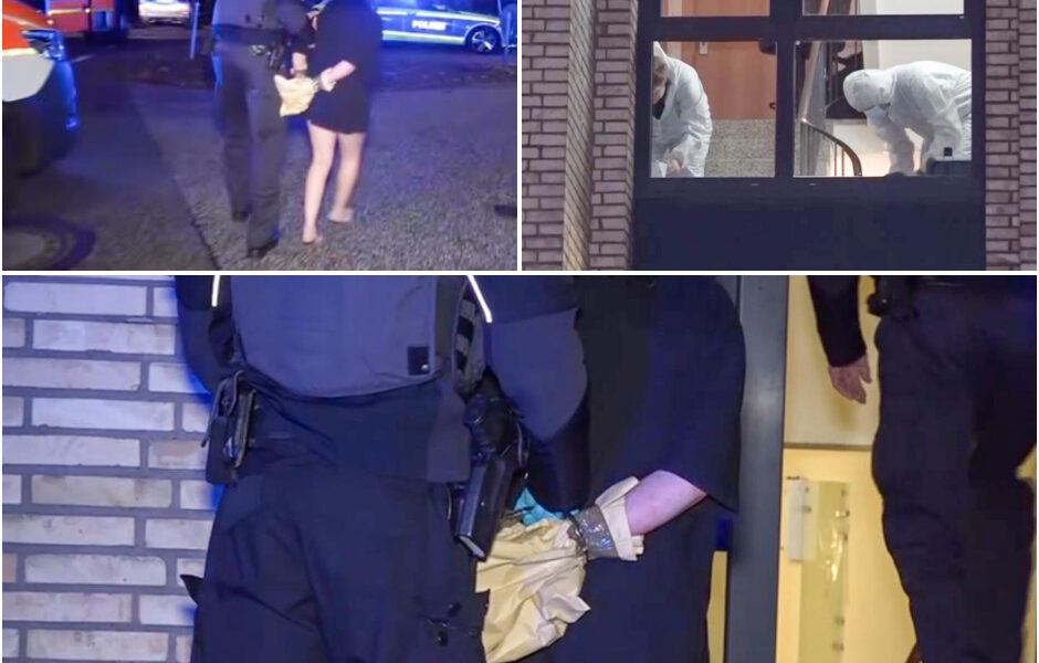 Bluttat in Hamburg: Barfuß-Frau nach tödlichem Angriff in Mehrfamilienhaus festgenommen – Polizei sichert Spuren unter dramatischen Umständen