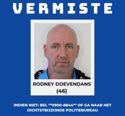 Na vijf jaar doet familie eindelijk aangifte: politie onderzoekt vermissing van Rodney Doevendans