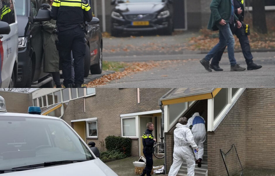 Mysterieuze dood in Assen: Politie zet woonwijk af – forensisch experts onderzoeken sporen van onbekende dader.