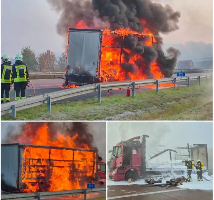 Großbrand in den frühen Morgenstunden