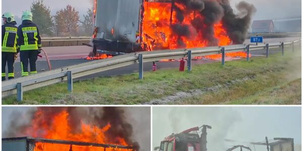 Großbrand in den frühen Morgenstunden