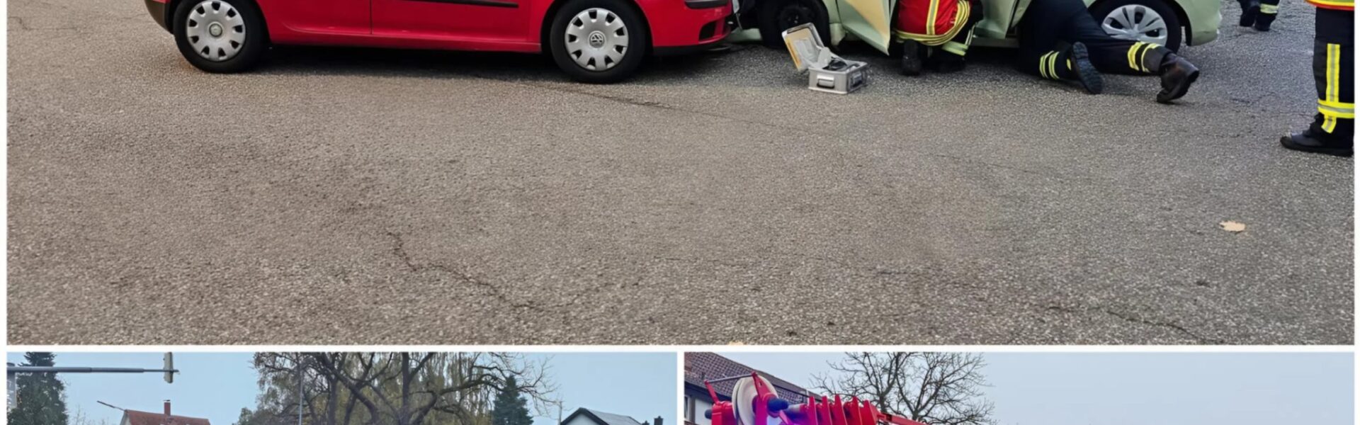 Schwerer Unfall im Kreuzungsbereich