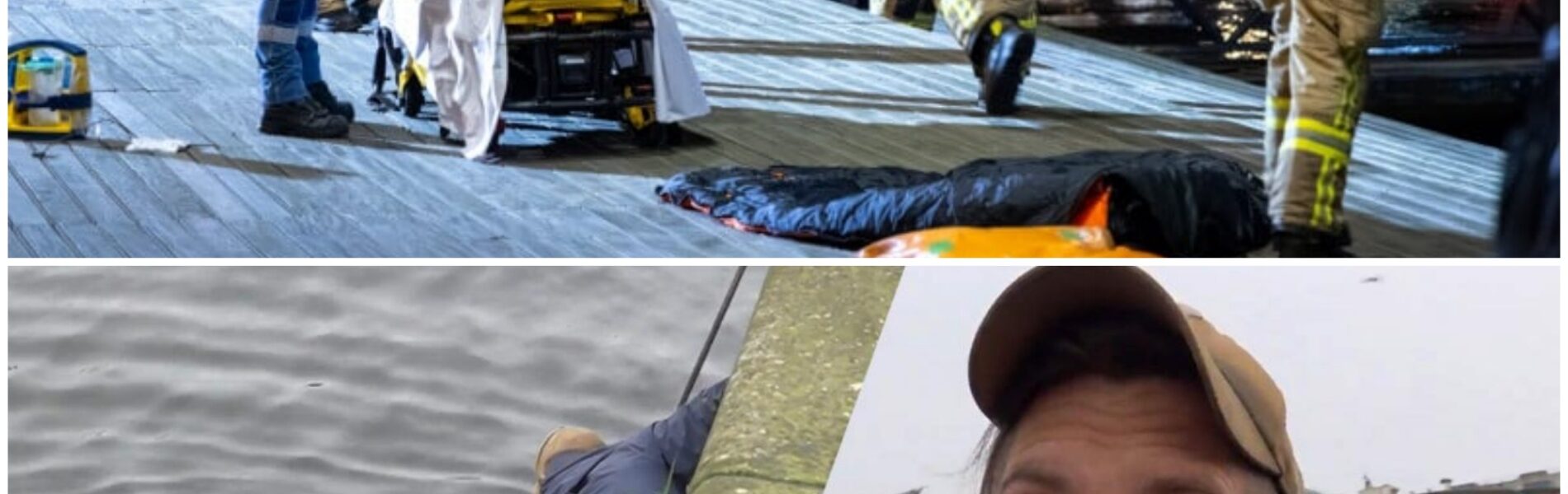 Brandweer redt man uit het IJ bij Centraal Station – grote reddingsactie na sprong in het water