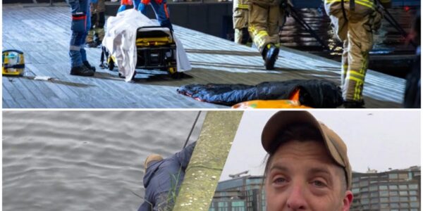Brandweer redt man uit het IJ bij Centraal Station – grote reddingsactie na sprong in het water