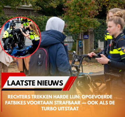 Rechters trekken harde lijn: opgevoerde fatbikes voortaan strafbaar — ook als de turbo uitstaat