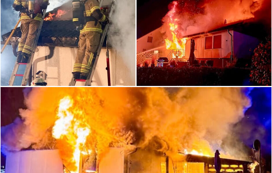 Nächtliches Inferno in Attendorn: Rauchmelder retten Familie vor Flammentod – Einfamilienhaus brennt vollständig aus