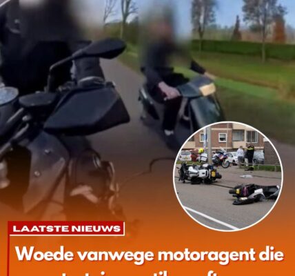 Woede vanwege motoragent die scootertuig op een opgevoerde brommer zonder kenteken een flinke tik geeft na een levensgevaarlijke achtervolging door woonwijk. Critici vinden dat de agent zijn handen thuis moet houden!💥