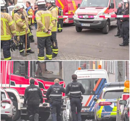 Gullydeckel fliegt in die Luft: Explosiongefahr sorgt fur Großeinsatz in Saarbrucker Wohngebiet ⚠️😲