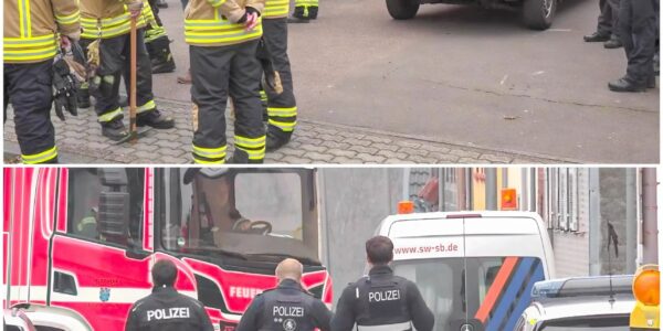 Gullydeckel fliegt in die Luft: Explosiongefahr sorgt fur Großeinsatz in Saarbrucker Wohngebiet ⚠️😲