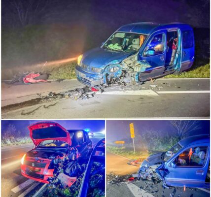 Schwerer Unfall im Nebel bei Stutensee – Zwei Verletzte, darunter ein Kind