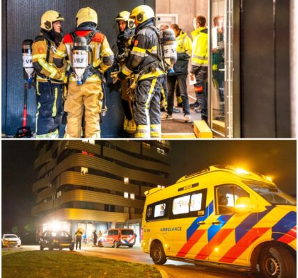 Paniek in ‘topsportflat’ Heerenveen: bewoners onwel na gebruik van pepperspray