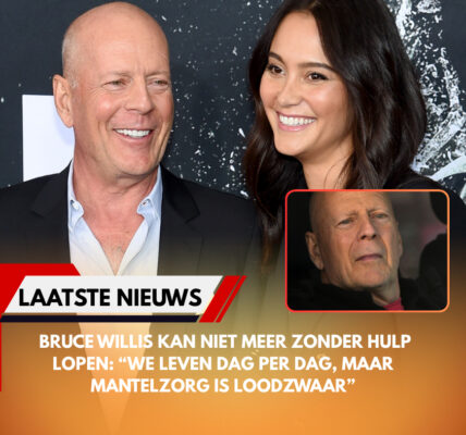 Bruce Willis kan niet meer zonder hulp lopen: “We leven dag per dag, maar mantelzorg is loodzwaar”