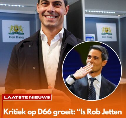Kritiek op D66 groeit: “Is Rob Jetten wel een geschikte premier?”