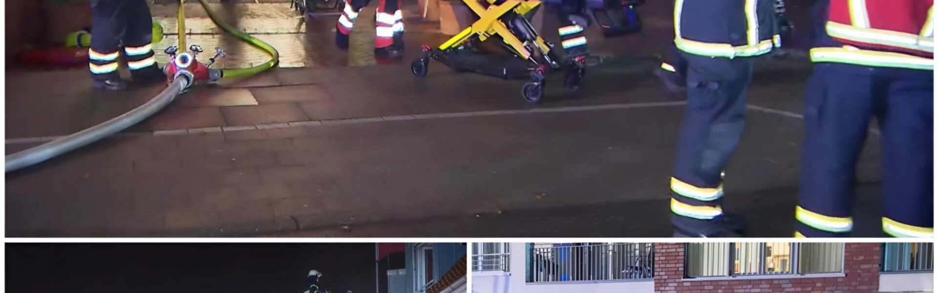 Feuerdrama im Pflegeheim Billstedt – Ein Bewohner schwebt in Lebensgefahr