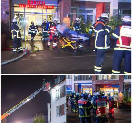 Feuerdrama im Pflegeheim Billstedt – Ein Bewohner schwebt in Lebensgefahr