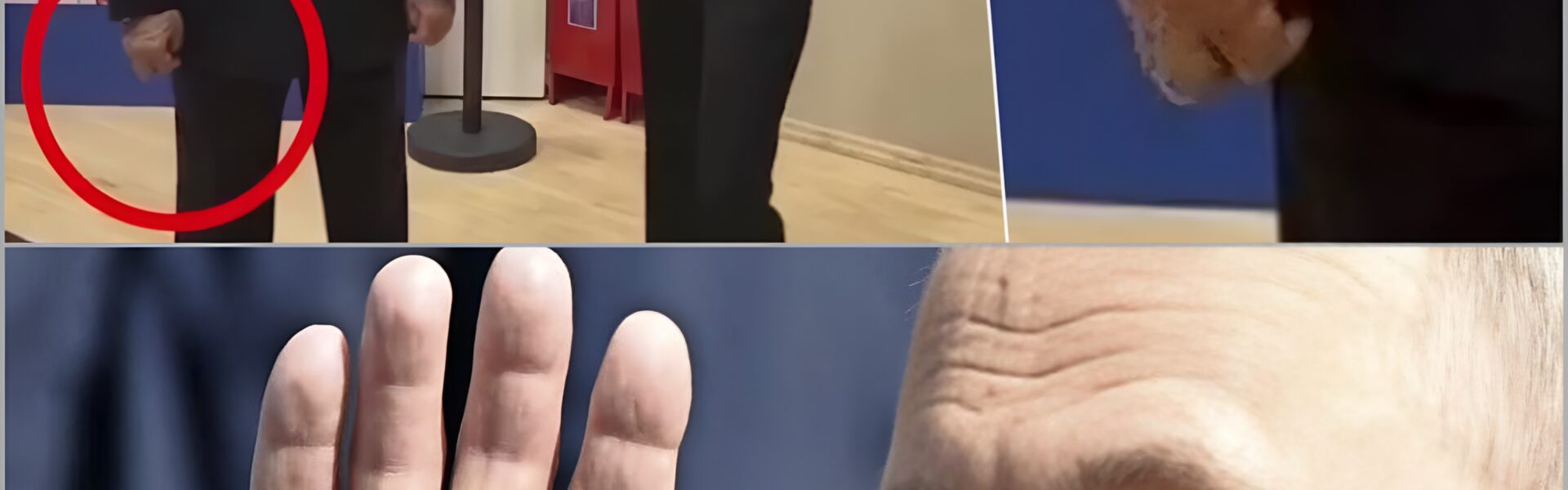 Schokkende beelden van Poetin wekken zorgen over gezondheid Russische president