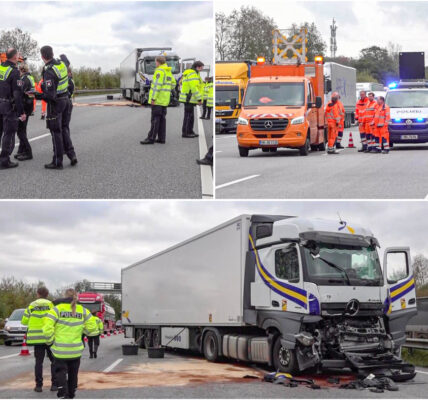 A1-Chaos bei Hamburg: Schaulustige verursachen zweiten Unfall – Polizei greift durch