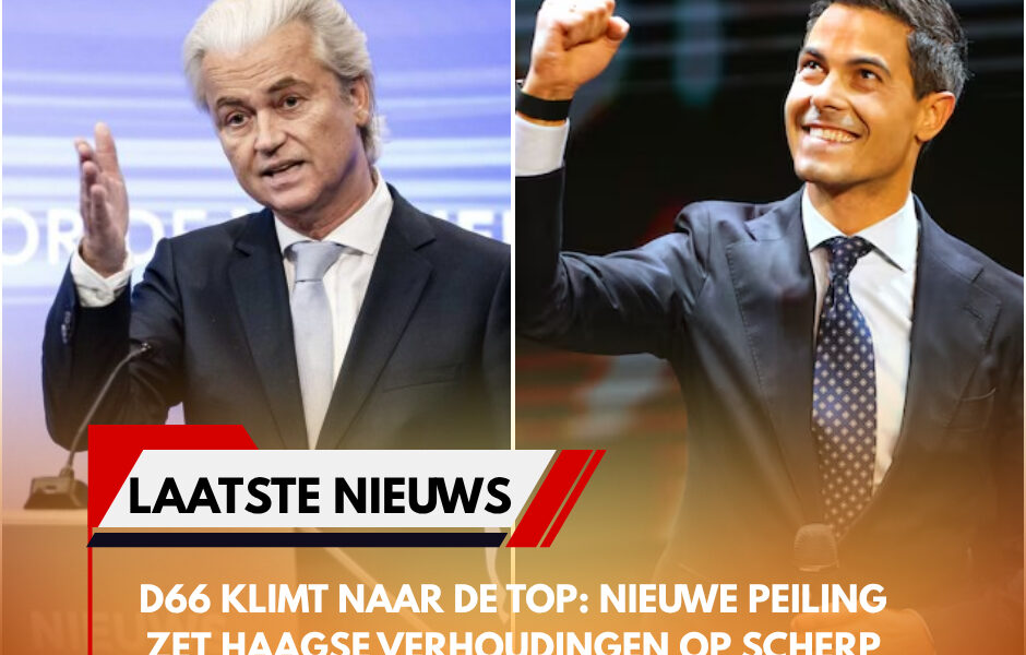 D66 klimt naar de top: nieuwe peiling zet Haagse verhoudingen op scherp