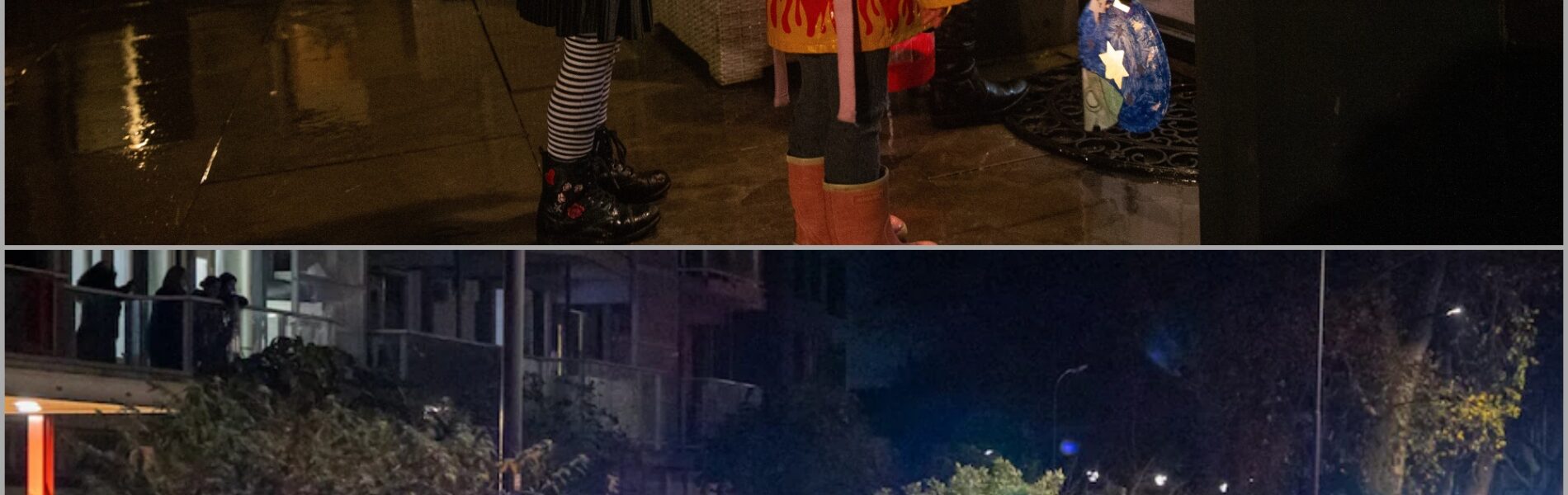 Tien gemaskerde jongeren beroven kinderen van hun snoep tijdens Sint-Maarten in Haarlem