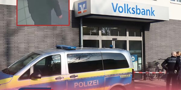 Bewaffneter Raubüberfall auf Volksbank in Oftersheim – Täter weiter auf der Flucht