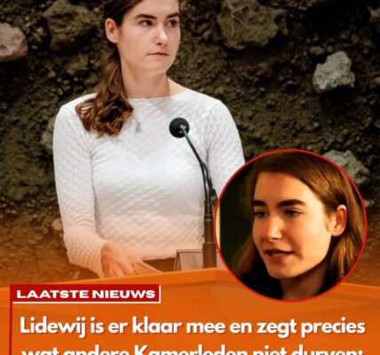 Lidewij is er klaar mee en zegt precies wat andere Kamerleden niet durven: ‘Dit moet nu’