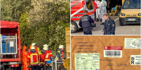 Absender verdächtigen Briefes ermittelt: Spuren von Lösungsmittel legen Postzentrum Rastatt lahm