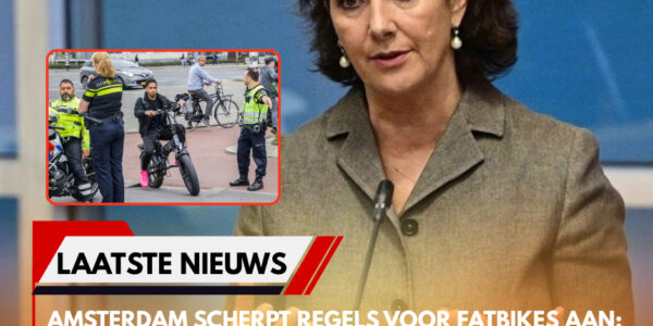 Het stadsbestuur van Amsterdam heeft zojuist officieel de wettelijke eisen voor fatbikerijders aangepast om de veiligheid te waarborgen en overtredingen door dit type voertuig te verminderen.