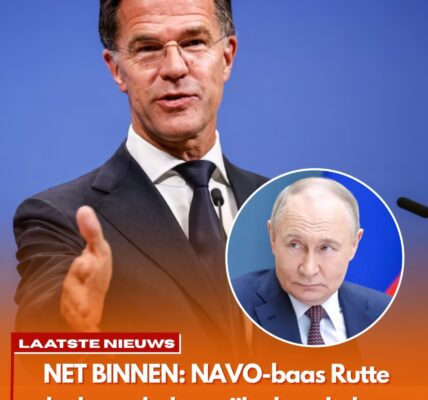 NAVO-baas Rutte deelt een belangrijke boodschap over gevaar van Rusland