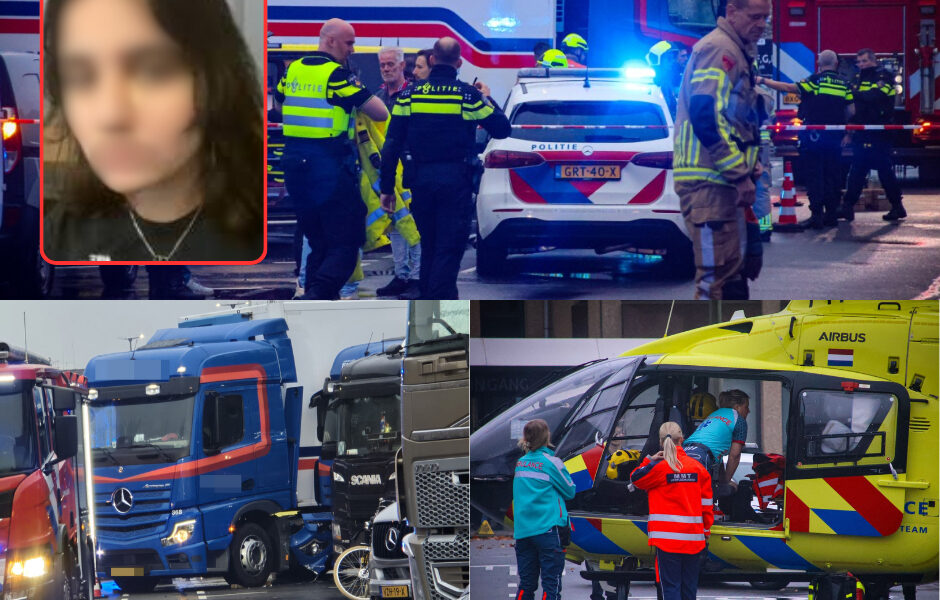 Tragedie in Laan van Vermeer: ​​​​​​​​Jonge vrouw (25) overleden na gruwelijk ongeluk onder vrachtwagen