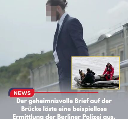 Dramatisches Ereignis in Berlin: Mann hinterlässt rätselhafte Botschaft auf einer Brücke – Polizei startet Großfahndung