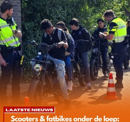 Politie gooit talloze Fatbike-rijders op de bon en neemt massaal fatbikes in beslag tijdens controle in Ede