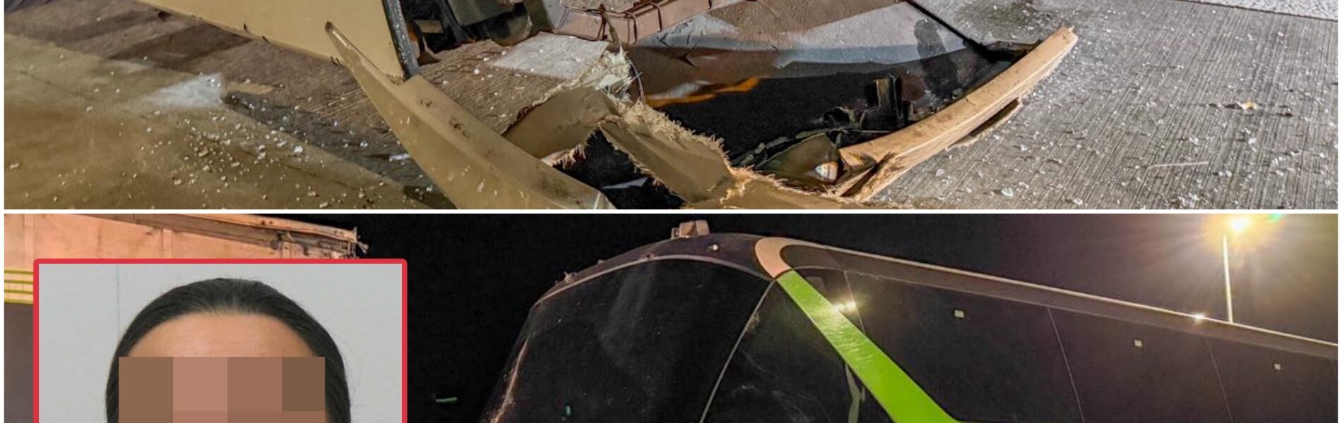 ‼️Mysteriöser Busunfall auf der A6: Hat der Fahrer den Unfall absichtlich verursacht?