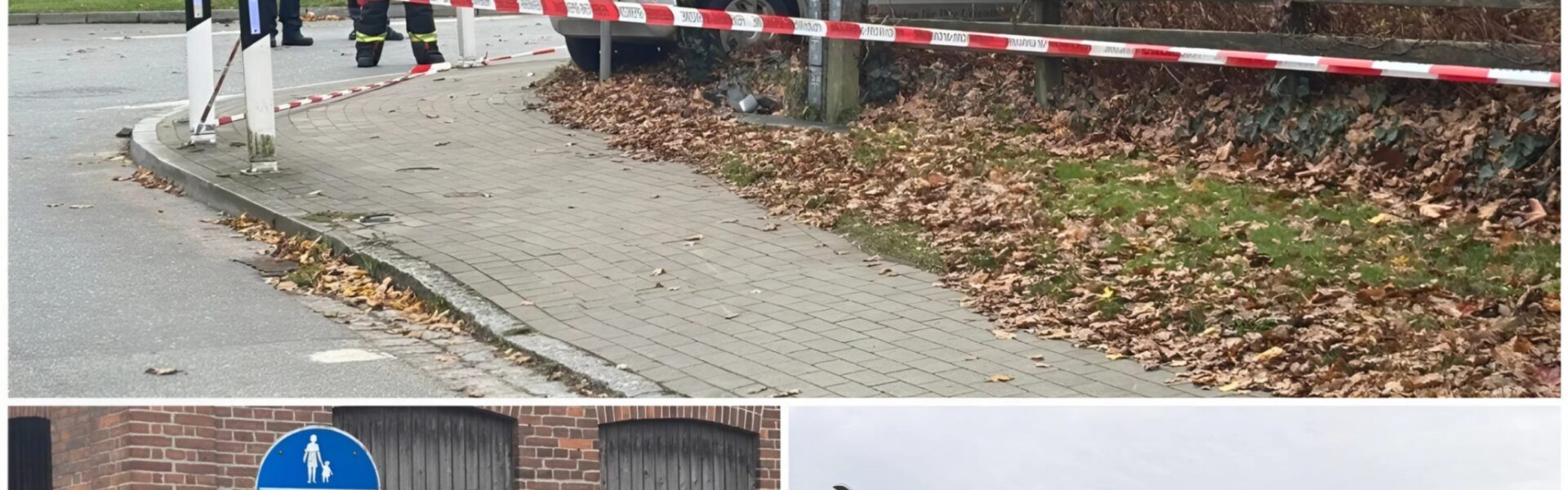 Pkw kracht in Einfamilienhaus: Schwerer Kreuzungsunfall erschüttert Großenaspe