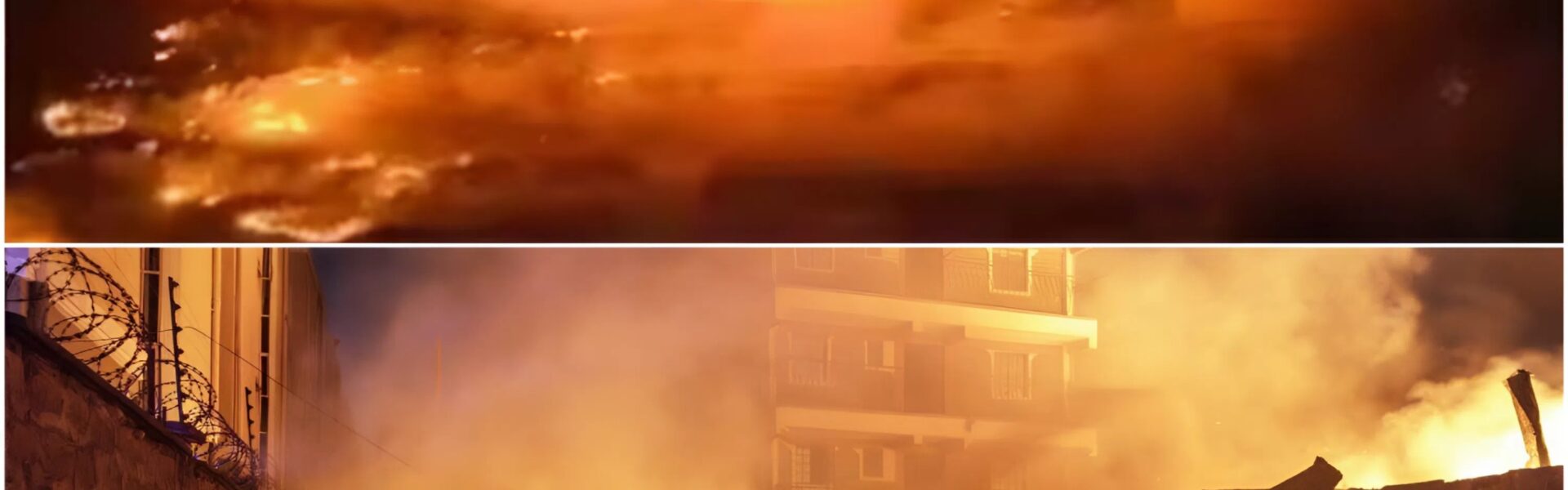 Explosionen in Industriegebiet: Feuerinferno trifft mehrere Menschen