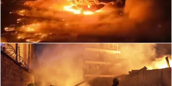 Explosionen in Industriegebiet: Feuerinferno trifft mehrere Menschen