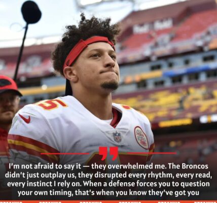 BREAKINGNEWS Denver Broncos unravel Patrick Mahomes illusion in stunning defensive masterclass