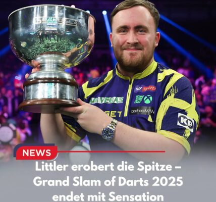 Littler erobert die Spitze – Grand Slam of Darts 2025 endet mit Sensation