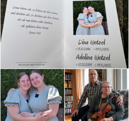 Bewegender Abschied von Adelina (16) und Dina (19): Sie beteten sogar für den Todesfahrer