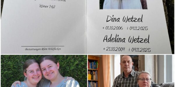 Bewegender Abschied von Adelina (16) und Dina (19): Sie beteten sogar für den Todesfahrer