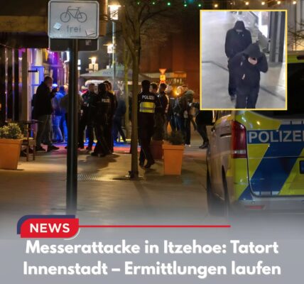 Messerattacke in Itzehoe: Tatort Innenstadt – Ermittlungen laufen