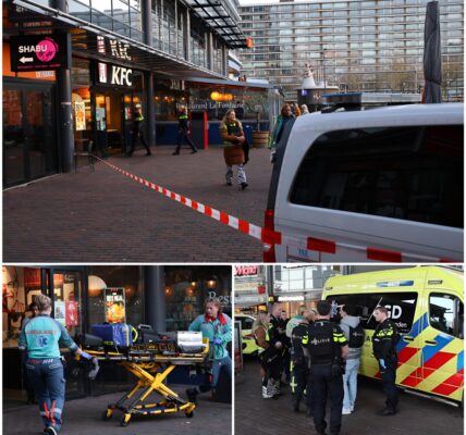 Schietpartij in Winkelcentrum Rijswijk: Eén gewonde, zeven verdachten aangehouden