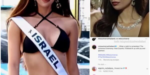 Aufregung bei der Miss-Wahl: Israelische Kandidatin erhält Morddrohungen nach spöttischem Blick
