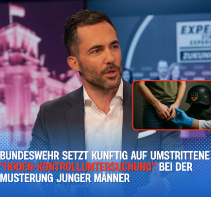 Bundeswehr setzt kunftig auf umstrittene „Hoden-Kontrolluntersuchung“ bei der Musterung junger Männer