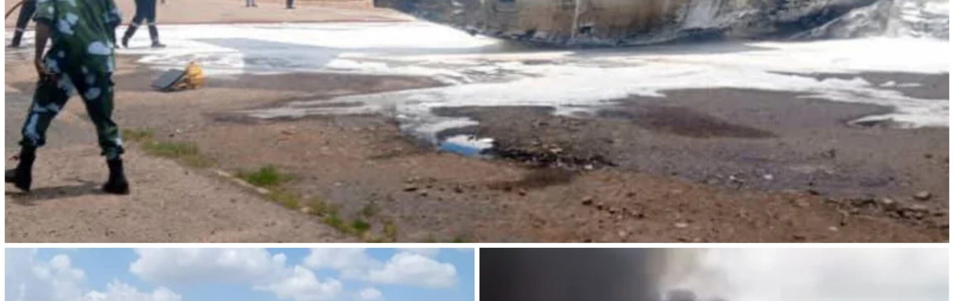 Bruchlandung mit Minister: Flugzeug zerschellt auf Landebahn